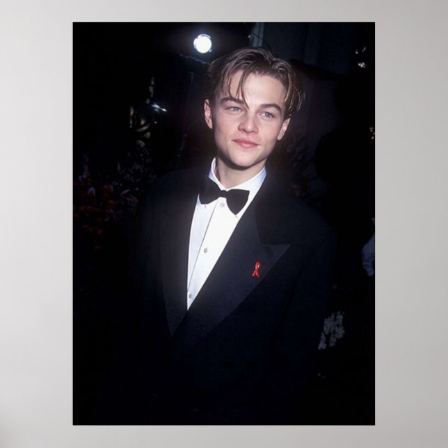 Poster Young Leonardo Di Caprio (Frente)