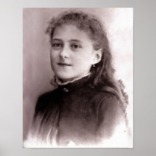 Poster Young St. Therese of Lisieux (Frente)