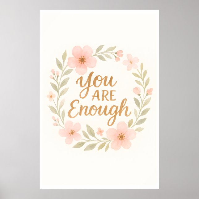Poster Your enough  (Frente)