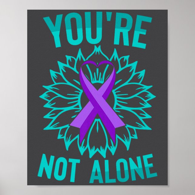 Poster Youre Not Alone Premium  (Frente)