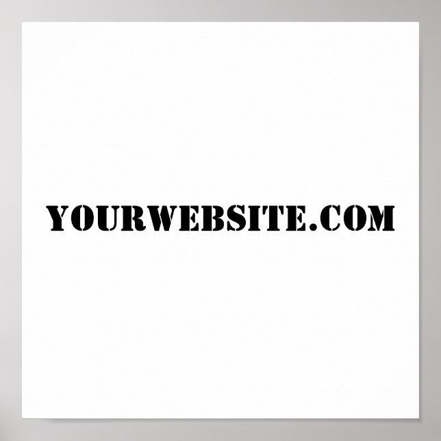 Pôster YourWebSite.com (Frente)