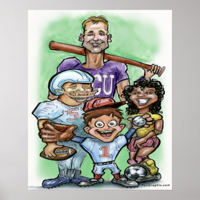 Poster Youth Sports (Frente)