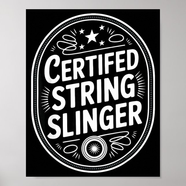 Poster Yoyo Player Vintage Yo-yo  (Frente)