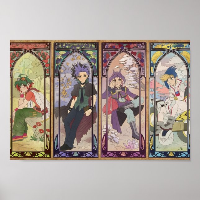 Poster YuGiOh Arc V (Frente)