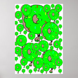 Poster Yum-yums Verde Grande2