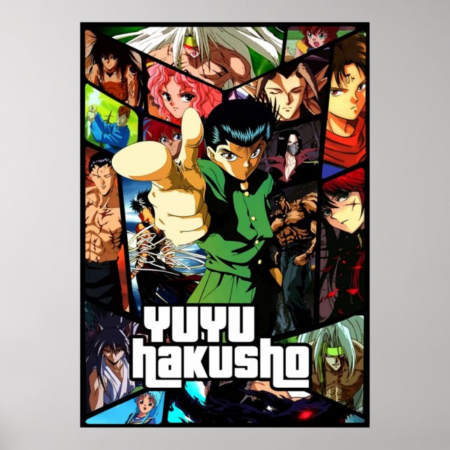 Poster Yuyu hakusho final (Frente)