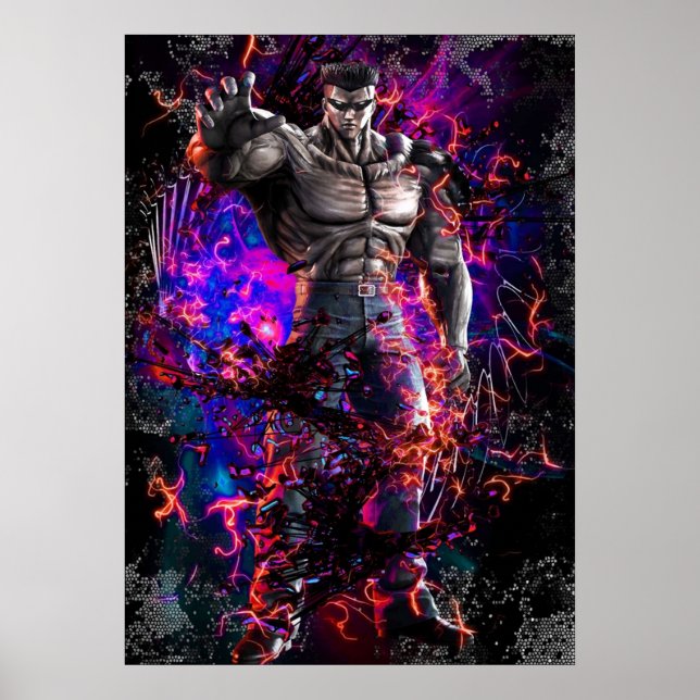 Poster Yuyu Hakusho toguro (Frente)