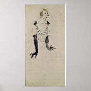 Pôster Yvette Guilbert, 1894