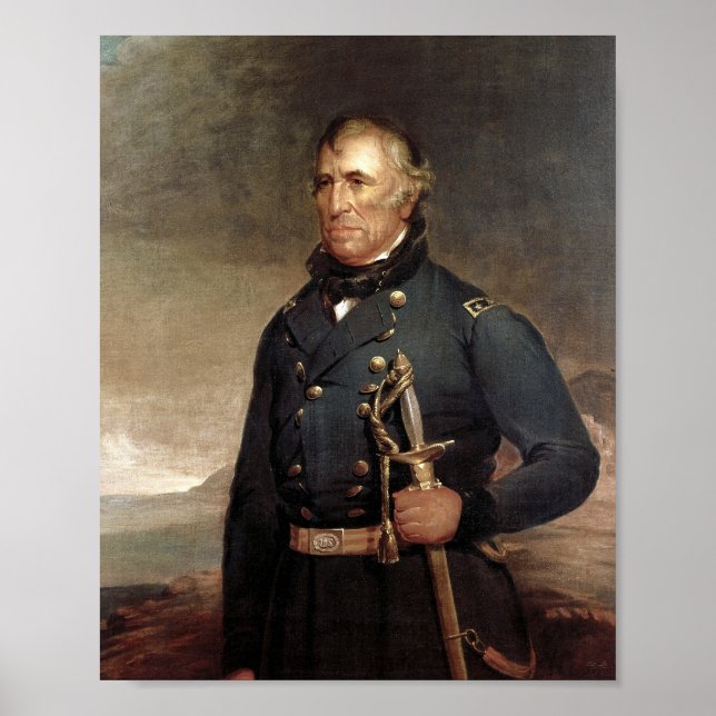 Poster Zachary Taylor (Frente)