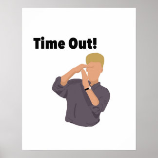 Poster Zack Morris Time Out Digital Painting