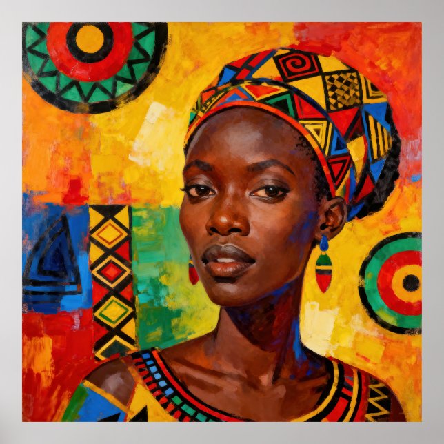 Poster “Zainab” Filha do Sol Dourado  (Frente)