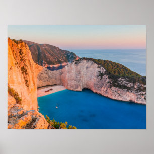 Poster Zakynthos, Grécia.
