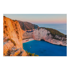 Pôster Zakynthos, Grécia.