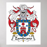 Zambrano Family Crest