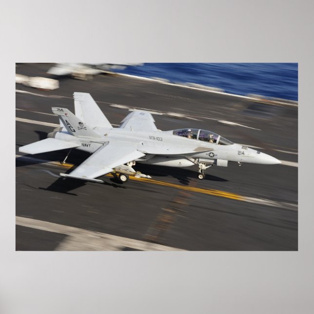Poster Zangão F/A-18 super (Frente)