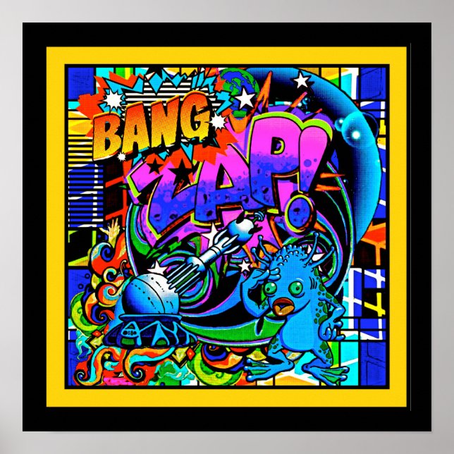 Poster Zap! (Frente)