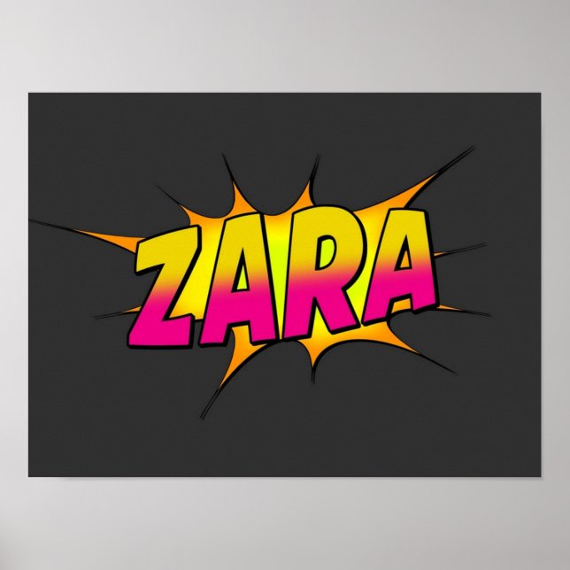 Poster Zara (Frente)