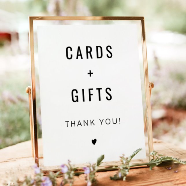 Poster ZARA Moderno Casamento de Cartões e Ofertas Minima (Criador carregado)