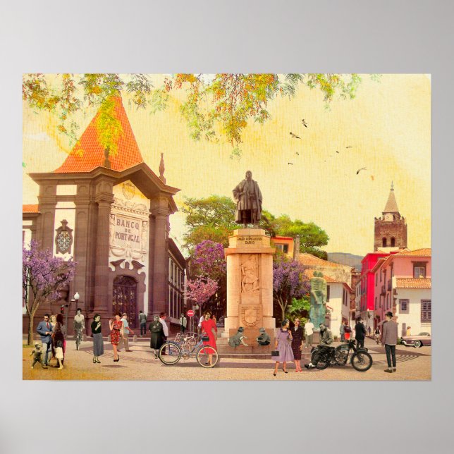 Poster Zarco, o Descobridor da Madeira (Funchal) (Frente)