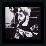 Poster Zayn Malik Pop Art<br><div class="desc">(A pintura original foi feita em tintas acrílicas)</div>