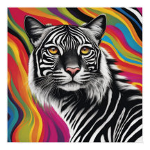 ZCat - Gato com listras Zebra