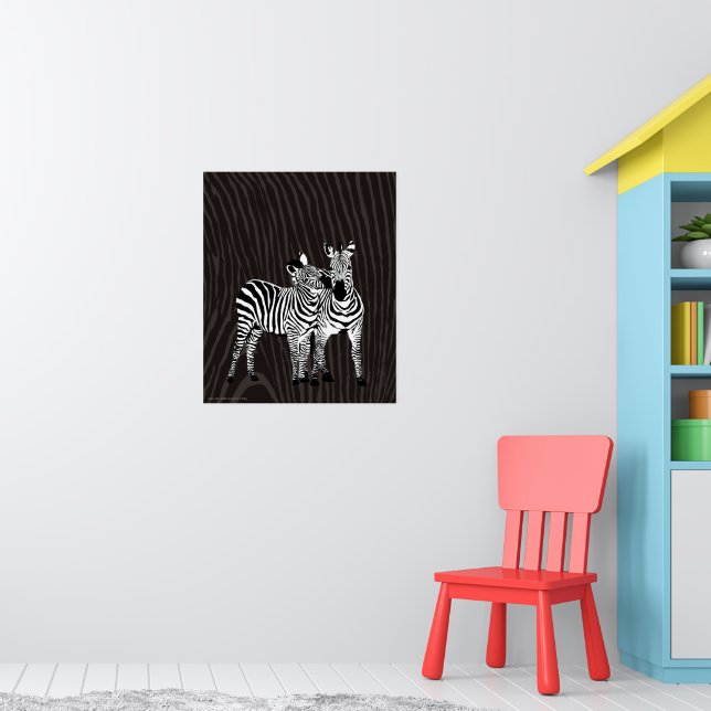 Poster Zebra Play (Berçário 1)