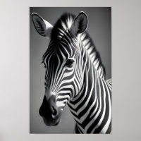 Zebra Willife Maiúscula Carteira de Arte