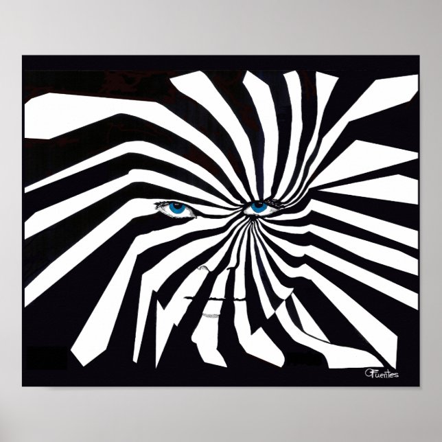 Poster Zebraman (Frente)