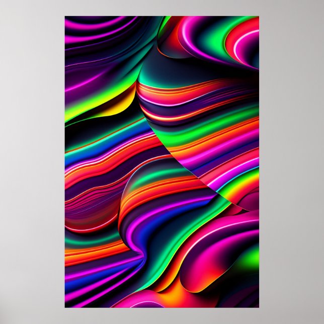 Poster #ZebraPattern #WildlifeArt #AnimalPrint (Frente)