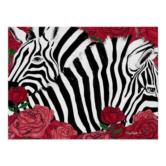 Pôster Zebras Únicas (Frente)
