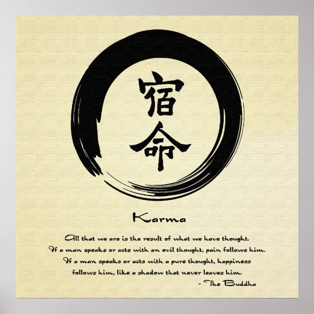 Poster Zen Art (Frente)