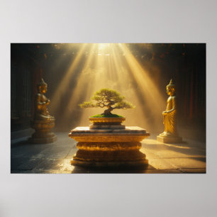 POSTER ZEN - BUDISMO - MEDITAÇÃO
