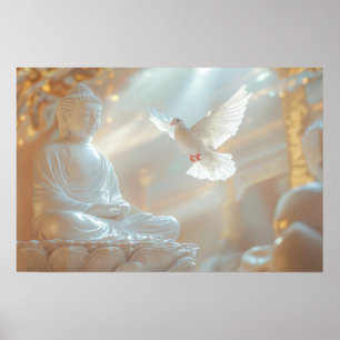 POSTER ZEN - BUDISMO - MEDITAÇÃO