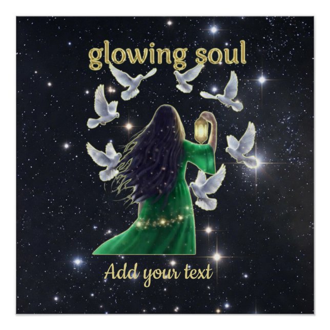 Pôster Zen Decor Acrylic Art (Frente)