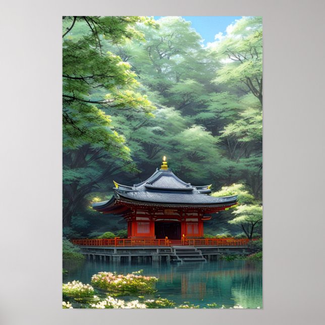 Poster Zen Garden by The Calm Pond (Frente)
