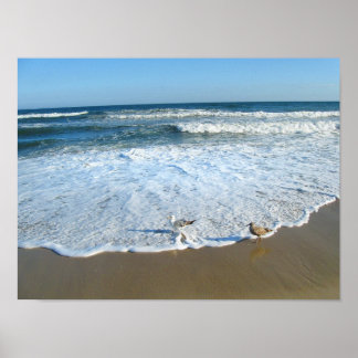 Poster Zen na praia