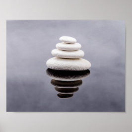 Poster Zen Stones Linda Bela Arte