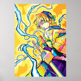Poster zenitsu demon