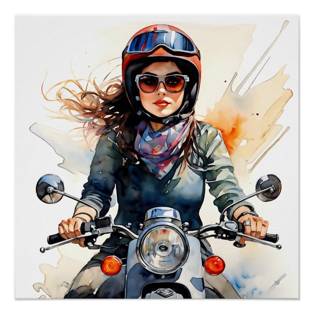 Pôster "Zephyra" "Vento Dolce" - Vento doce (Frente)