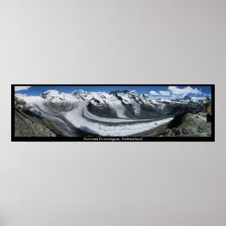 Pôster Zermatt Gornergrat, Suiça