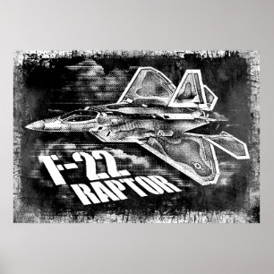 POSTER ZERO DO RAPTOR F-22