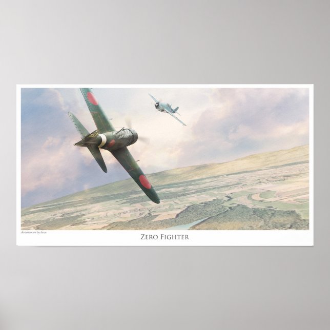 Pôster ZeroFighter (Frente)