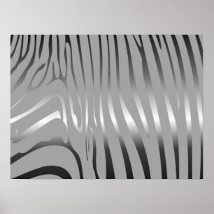 Poster Zesty Zebra
