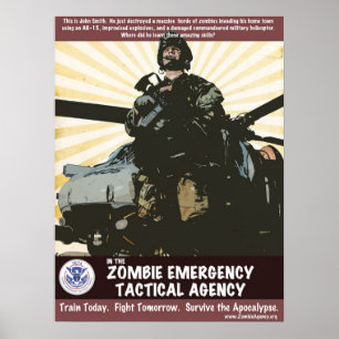 Poster ZETA - Helicóptero