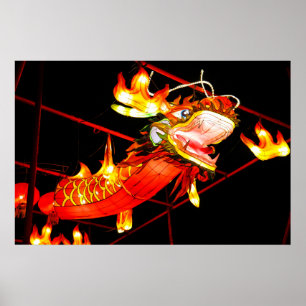 Poster Zhulong Dragão de Fogo