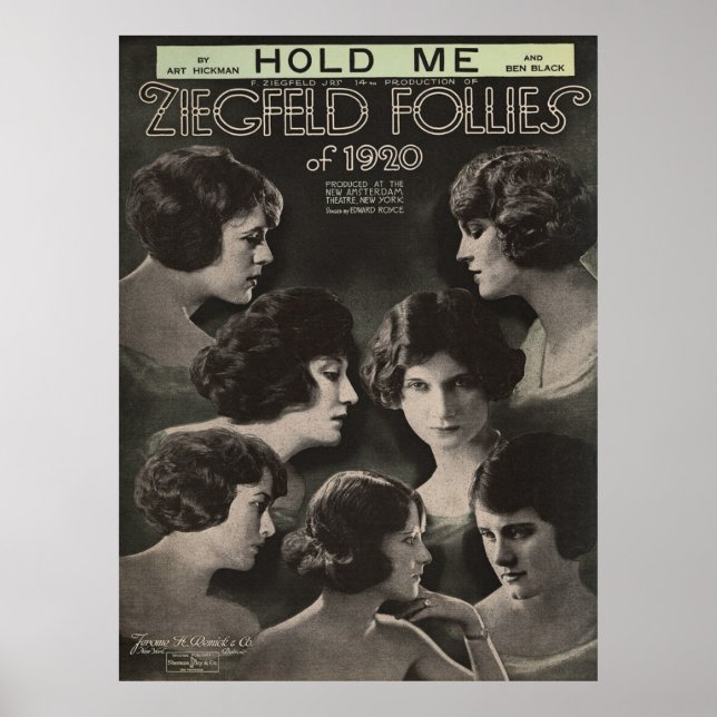 Poster Ziegfeld 1920-hold Me (Frente)