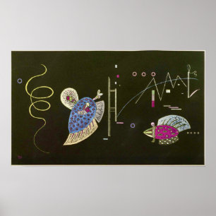 Poster "Zigzag" por Kandinsky