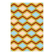 Zigzags e Abstrato de Ouros