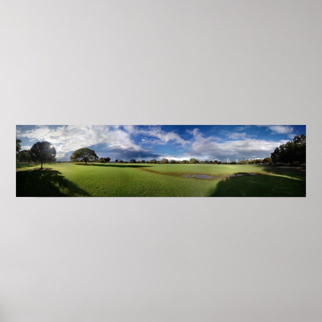 Poster Zilker Park Austin Texas (Frente)