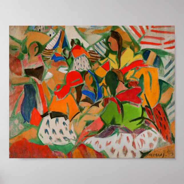 Poster Zíngaras | Rafael Barradas (Frente)